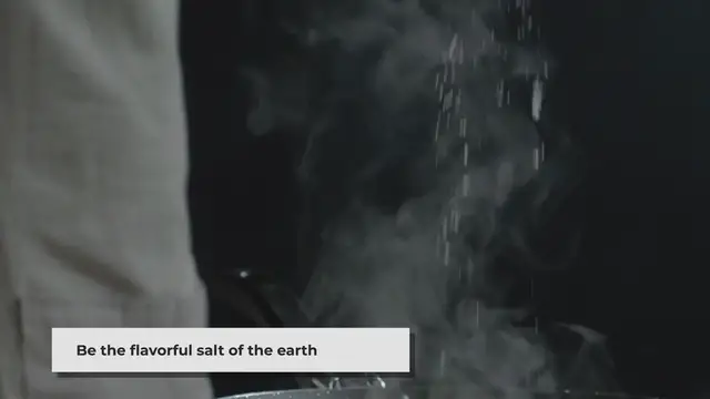 Video thumbnail for The Gospel of Matthew - Salt and Light | Matthew Chapter 5 : 13 - 16