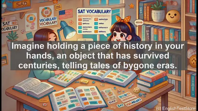 Video thumbnail for 5000 Must Know SAT Vocabulary - Antique: Old Treasures and Their Linguistic Legacy