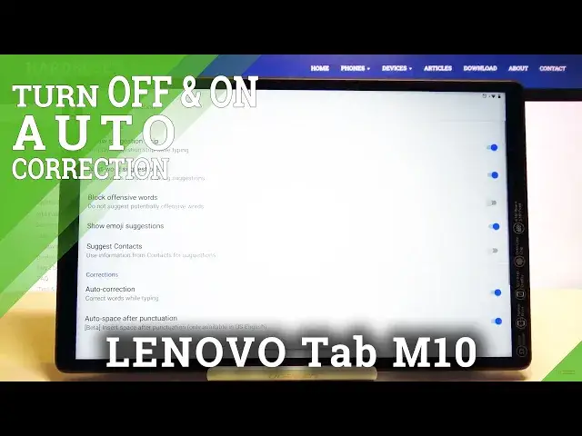 Video thumbnail for How to Enable Text Correction Option on LENOVO Tab M10 – Keyboard Settings