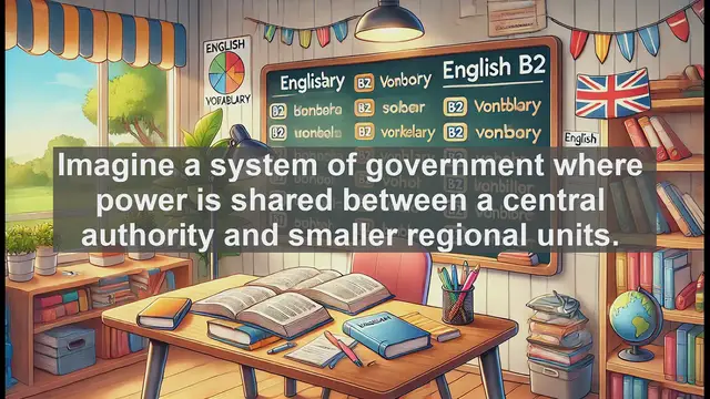 Video thumbnail for 1500 Must Know CEFR B2 Vocabulary - Federal: Understanding Shared Power in Government