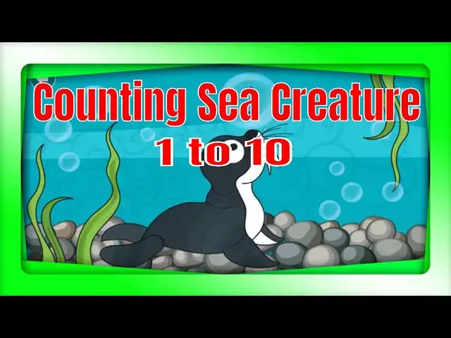 'Video thumbnail for Counting Sea Creatures 1 to 20 | Learn to Count 1 to 20 |TV Style'