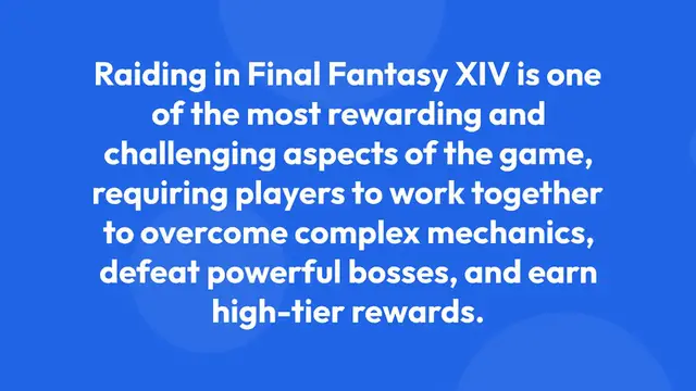 Video thumbnail for FFXIV Raid Mechanics Tips