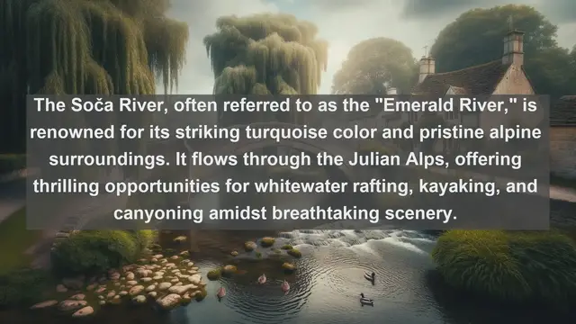 Video thumbnail for Discover Slovenia's Natural Gems: Top 10 Famous Rivers You Can't Miss