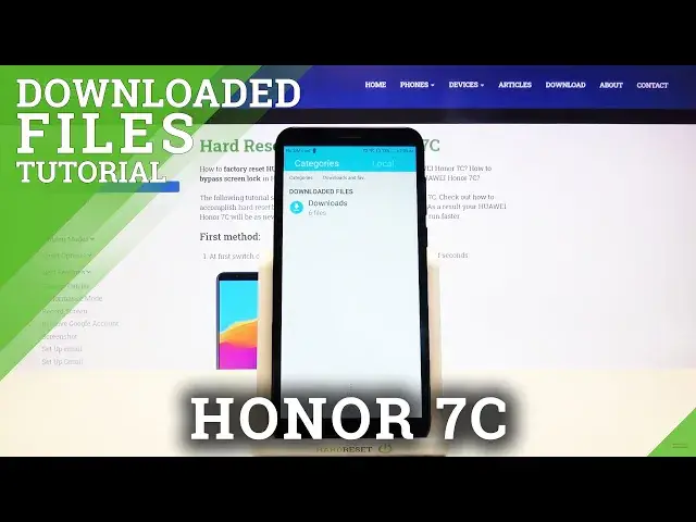 'Video thumbnail for How to Open Downloaded Files on HUAWEI Honor 7C – Find Saved Files'