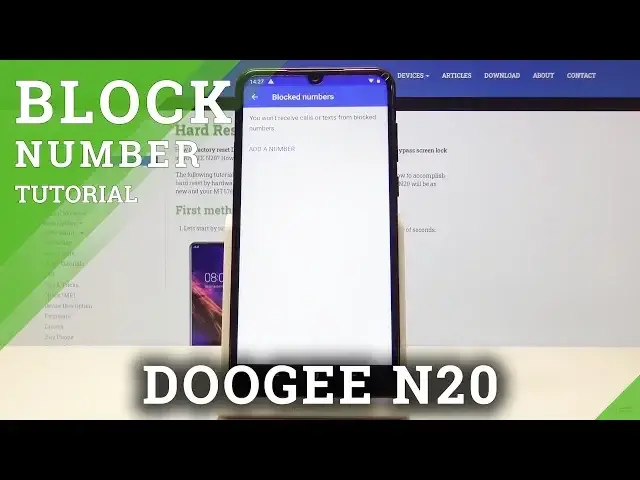 'Video thumbnail for How to Blacklist any Number on DOOGEE N20 - Block Numbers'