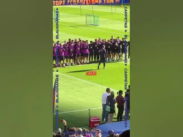 Video thumbnail for LA CHAMPIONS TAMBIÉN VUELVE AL CAMP NOU