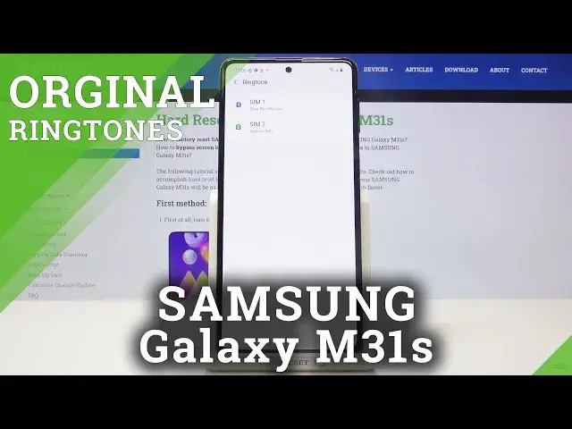 'Video thumbnail for SAMSUNG Galaxy M31s Ringtones – Default Ringtones'