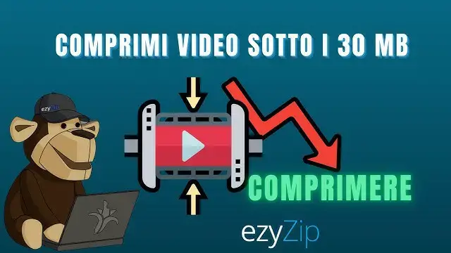 'Video thumbnail for Come Comprimere Video Inferiori a 30 MB Online (Guida Semplice)'