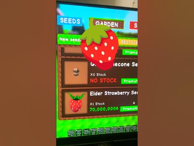 Video thumbnail for Finally ELDER STRAWBERRY 🍓 GROW A GARDEN ROBLOX #growagarden #roblox #robloxgrowagarden