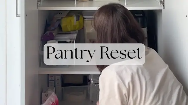Video thumbnail for Pantry Reset
