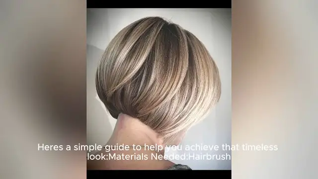 Video thumbnail for Classic bobs Hairstyle