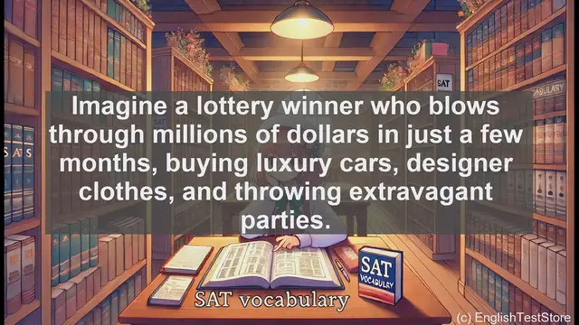Video thumbnail for 5000 Must Know SAT Vocabulary - Profligate: A Key SAT Vocabulary Word Explained