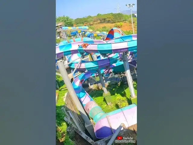 Video thumbnail for LONGEST 😬 Water Slides - The Screamer📍AQUA IMAGICA #shorts #waterpark