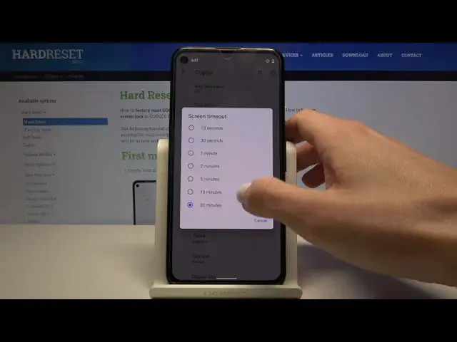 'Video thumbnail for How to Change Screen Timeout on GOOGLE Pixel 4A - Adjust Screen Timeout'