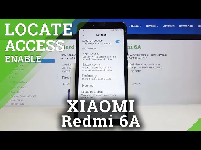 'Video thumbnail for How to Turn Off/ On Device Location in XIAOMI REDMI 6A – Location Settings'