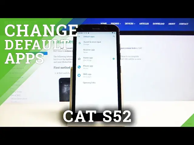Video thumbnail for How to Change Default App in CAT S52 – Manage Apps