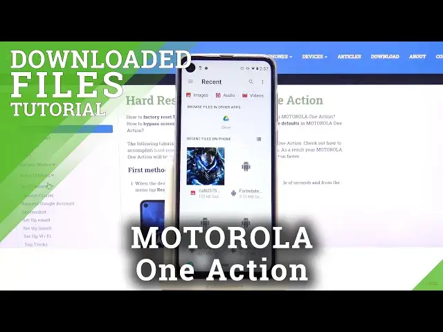 Video thumbnail for Where are Downloaded Files in MOTOROLA One Action – Saved Files Location