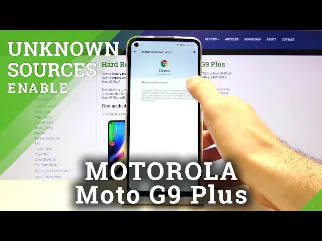 'Video thumbnail for How to Install Apps From Unknown Sources on MOTOROLA Moto G9 Plus'