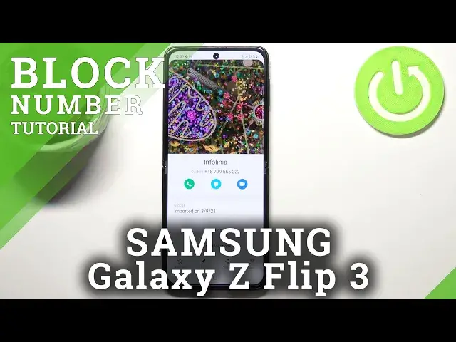 Video thumbnail for How to Block Number in SAMSUNG Galaxy Z Flip3 5G - Block Calls