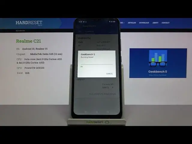 Video thumbnail for Does Geekbench 5 GPU OpenCL work on Realme C21 – Benchmark GPU Test