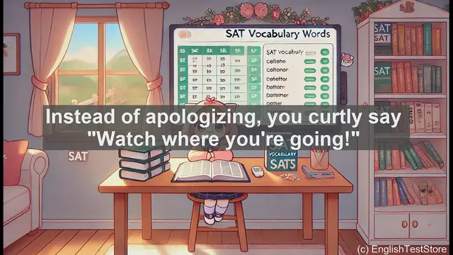 Video thumbnail for 5000 Must Know SAT Vocabulary - Brusque: SAT Vocabulary Word Explained