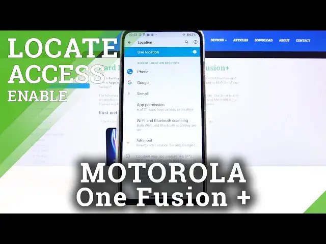 'Video thumbnail for How to Manage Location in in MOTOROLA One Fusion+ – Location Info'