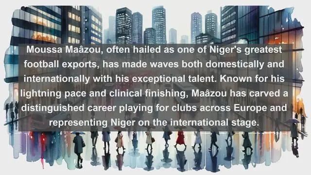 Video thumbnail for Unveiling Niger's Football Icons: Top 10 Famous Football Players in Niger