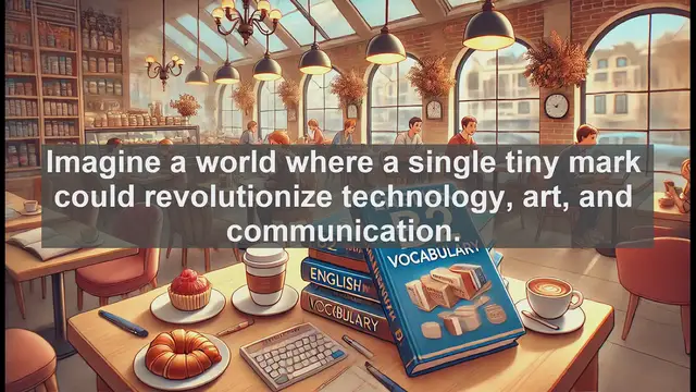 Video thumbnail for 1500 Must Know CEFR B2 Vocabulary - The Dot: A Small Mark with Big Impact in English