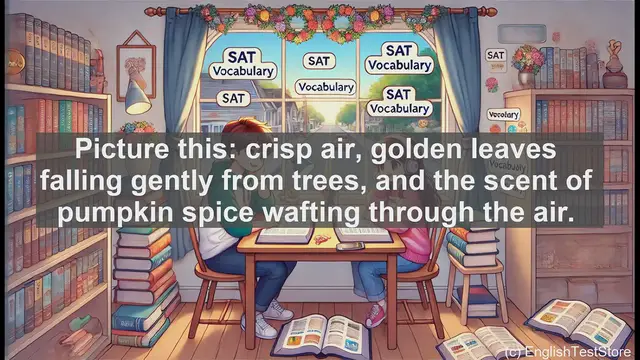 Video thumbnail for 5000 Must Know SAT Vocabulary - Autumnal: Exploring the Essence of Fall
