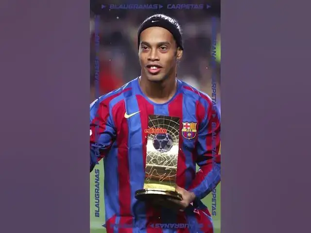 Video thumbnail for ¿Opiniones? #barça #carpetasblaugranas #fcbarcelona #fcb #ronaldinho