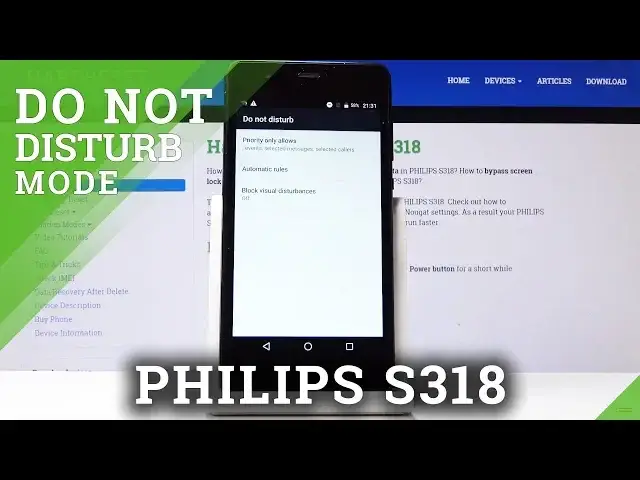 Video thumbnail for How to Customize DND Mode in PHILIPS S318 - Silent Mode