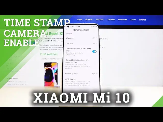Video thumbnail for How to Manage Time Stamp on Photos in XIAOMI Mi 10 -  Add Time Information