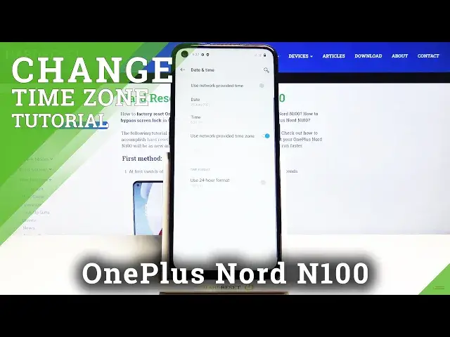 Video thumbnail for How to Change Time and Date in OnePlus Nord N100 – Set Time Zone