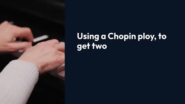 Video thumbnail for Using a Chopin ploy, to get two or more notes at once Crossword Clue Puzzle Answer from November 26, 2024