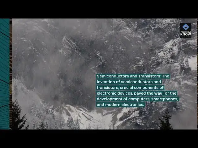 Video thumbnail for Top 10 Revolutionary Inventions in Science