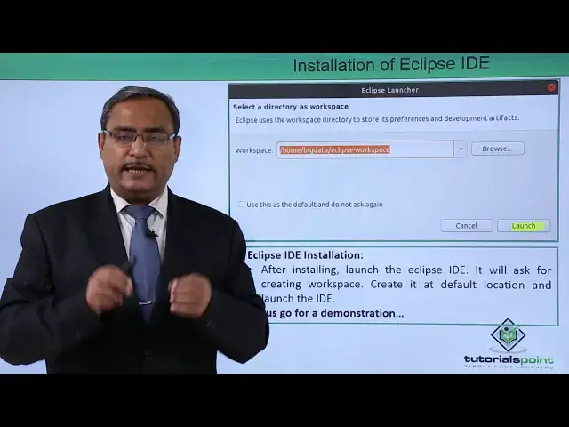 Video thumbnail for Installation of Eclipse IDE