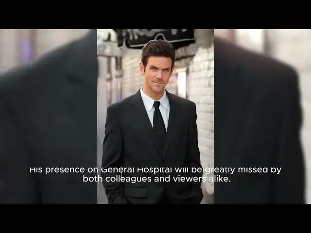 Video thumbnail for General Hospital Star Tyler Christopher Cause Of Death Revealed By Medical Examiner - De