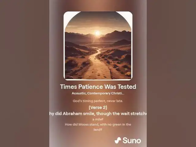 Video thumbnail for Times Patience Was Tested: Inspirational Christian Song