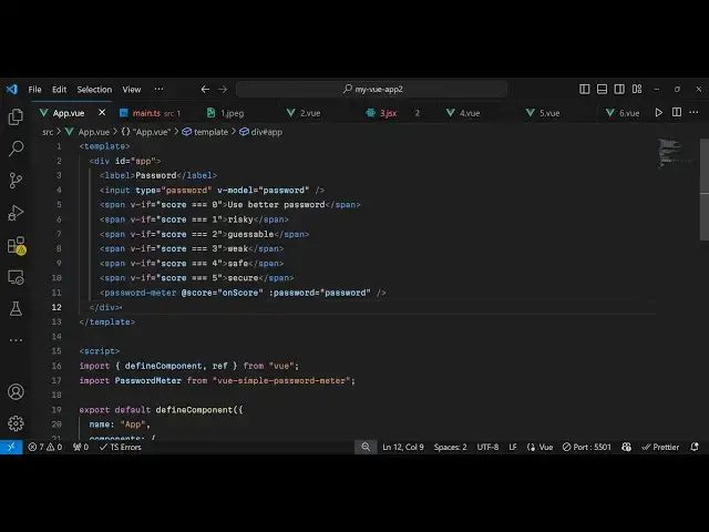 Video thumbnail for Build a Vue.js 3 Password Meter to Validate With Messages Using vue-simple-password-meter in TS