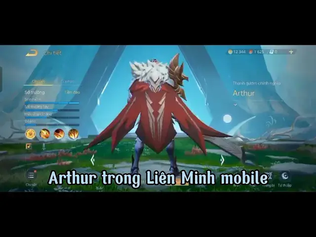 Video thumbnail for Arthur trong Liên Minh mobile và Honor of King