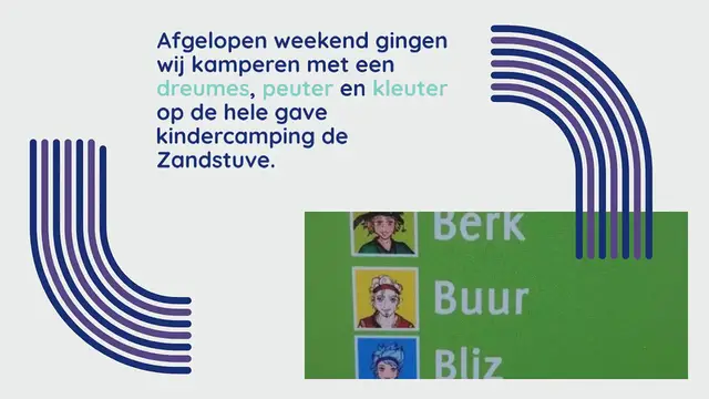 Video thumbnail for Zandstuve een kindercamping in Hardenberg