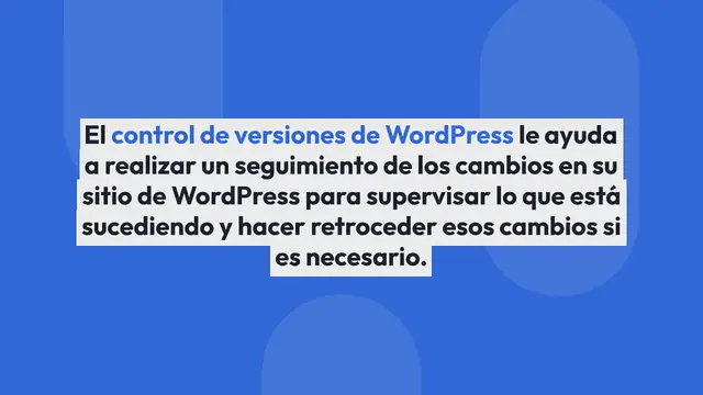 Video thumbnail for Control de versiones de WordPress (lo que es y las mejores soluciones)
