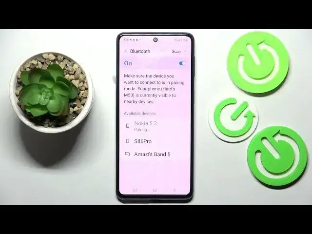 'Video thumbnail for How to Connect Bluetooth Device on Samsung Galaxy M53 - Pair New Device'