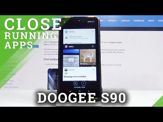 Video thumbnail for Turn Close Running Applications on Doogee S90 - Turn Off Apps