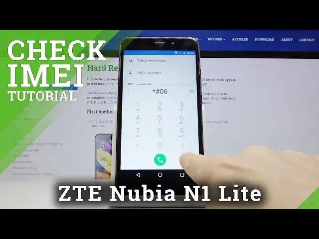 Video thumbnail for How to Check IMEI & SN in ZTE Nubia N1 Lite – Find Special Numbers