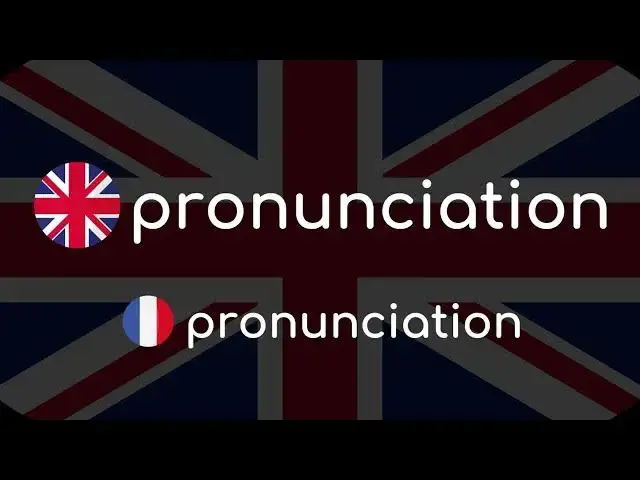 Video thumbnail for Comment prononcer « prononciation » en anglais