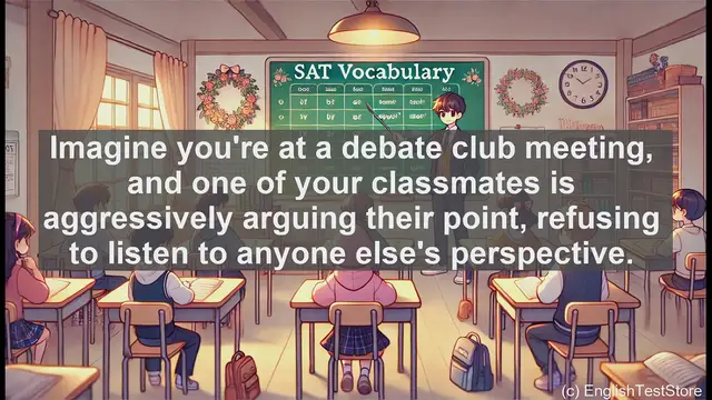 Video thumbnail for 5000 Must Know SAT Vocabulary - SAT Vocab: Understanding 'Truculent' and Its Usage