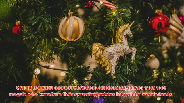 Video thumbnail for What Are The Most Extravagant Christmas Celebrations By Billionaires?