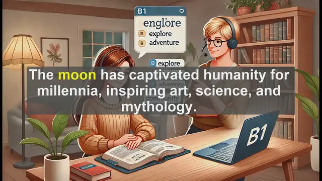 Video thumbnail for 2500 Must Know CEFR B1 Vocabulary - The Word 'Moon': A Linguistic and Cultural Exploration