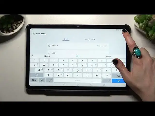 Video thumbnail for HUWAEI Matepad 10.4 2022 - How To Add Events To Calendar